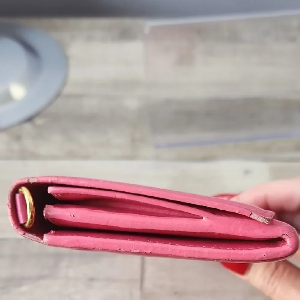 Saint Laurent Vibrant Pink Clutch